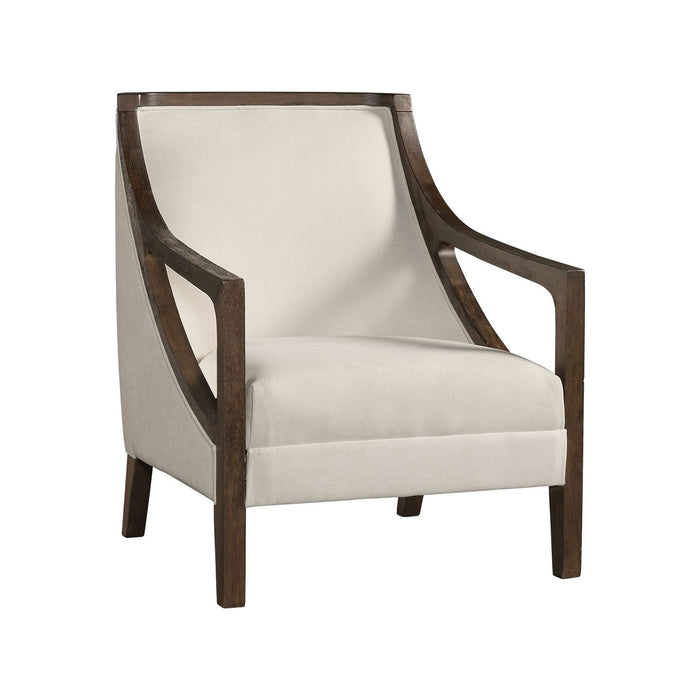 Hopkins - Accent Chair With Brown Frame – Accent Chairs by Elements International at Furniture Wholesale Plus , Nashville furniture store
