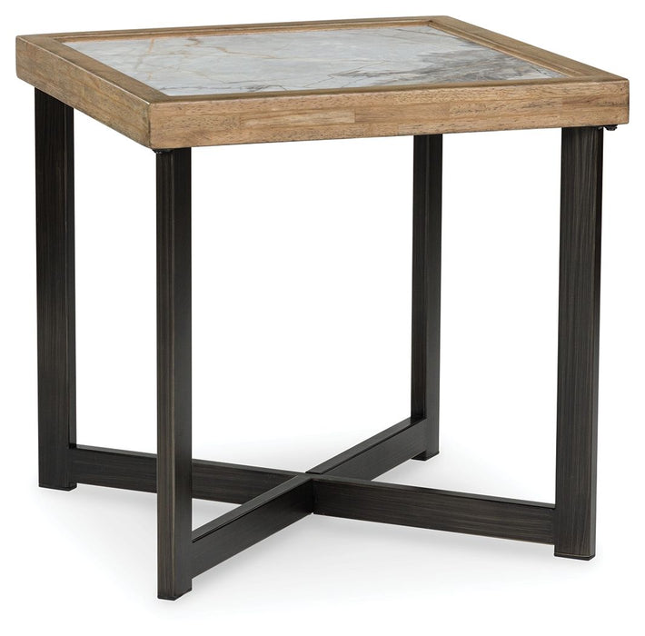 Montia - Square End Table - Multi – End Tables by Signature Design by Ashley® at Furniture Wholesale Plus , Nashville furniture store