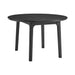 Garcia - 3 Piece Dining Set (Round Drop Leaf Table And 2 Chairs) - Black – 3 Piece Dining Room Sets by Elements International at Furniture Wholesale Plus , Nashville furniture store
