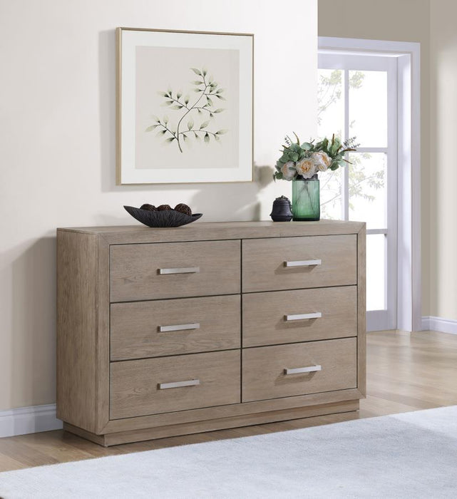 Kenora - 6-Drawer Dresser – Dressers by Coaster Fine Furniture at Furniture Wholesale Plus , Nashville furniture store