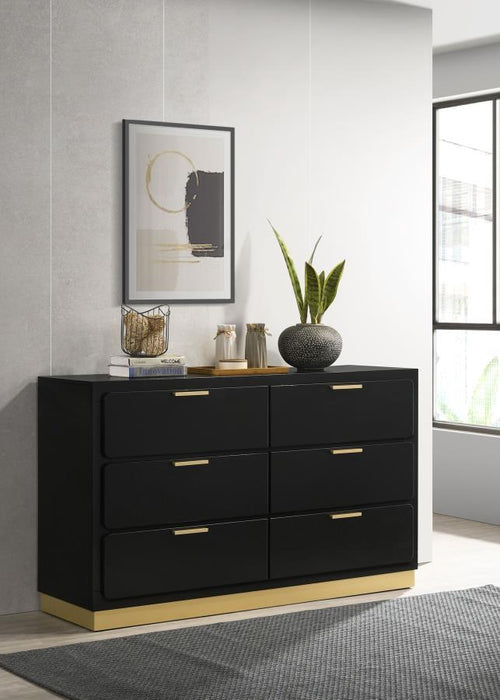 Caraway - 6-Drawer Dresser – Dressers by Coaster Fine Furniture at Furniture Wholesale Plus , Nashville furniture store
