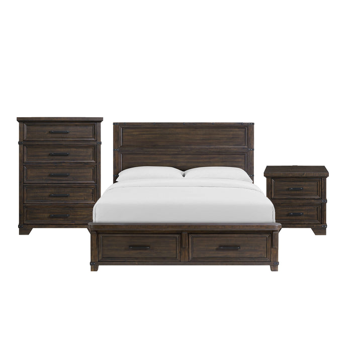 Colorado City - Storage Bedroom Set – 3 Piece Bedroom Sets by Elements International at Furniture Wholesale Plus , Nashville furniture store