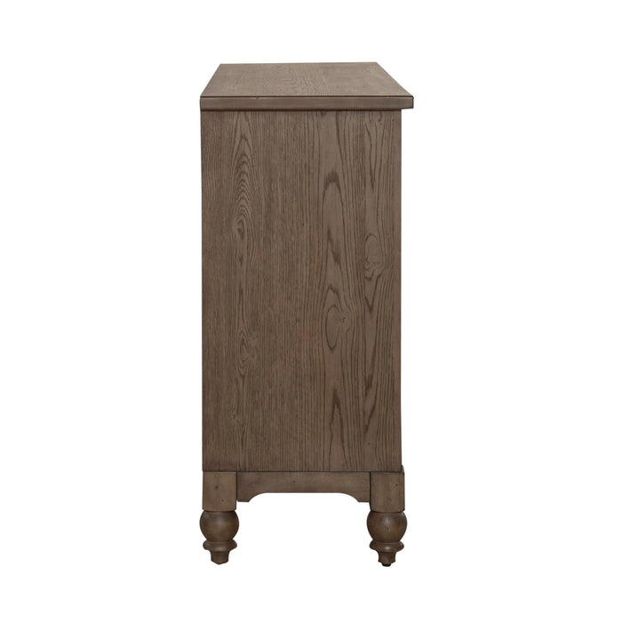 Americana Farmhouse - Buffet - Dusty Taupe – Buffets by Liberty Furniture at Furniture Wholesale Plus , Nashville furniture store