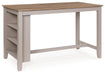 Harperfeld - Rectangular Dining Room Counter Table - Natural / Gray – Counter Tables by Signature Design by Ashley® at Furniture Wholesale Plus , Nashville furniture store