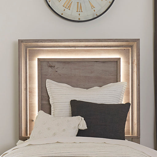 Horizons - Panel Headboard w/ Lights – Panel Headboards by Liberty Furniture at Furniture Wholesale Plus , Nashville furniture store