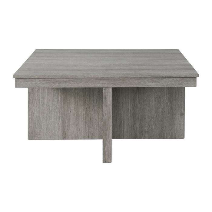 Uster - Coffee Table With Four Storage Stools - Gray – 5 Piece Living Room Sets by Elements International at Furniture Wholesale Plus , Nashville furniture store