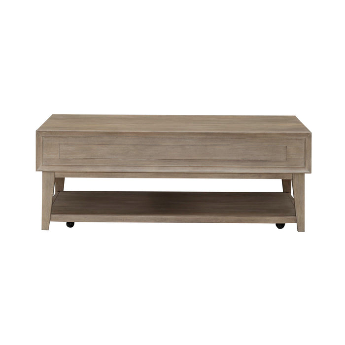 Brentwood - Cocktail Table - Sandstone – Cocktail Tables by Liberty Furniture at Furniture Wholesale Plus , Nashville furniture store