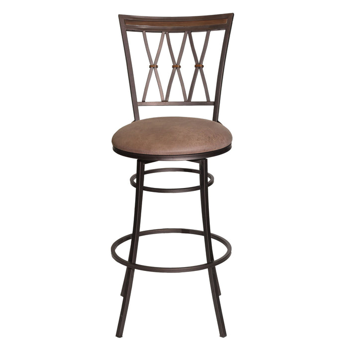 Sedona - Swivel Barstool - Premium Bar Height (28"-30") from Steve Silver Furniture - Just $229! Shop now at Furniture Wholesale Plus  We are the best furniture store in Nashville, Hendersonville, Goodlettsville, Madison, Antioch, Mount Juliet, Lebanon, Gallatin, Springfield, Murfreesboro, Franklin, Brentwood