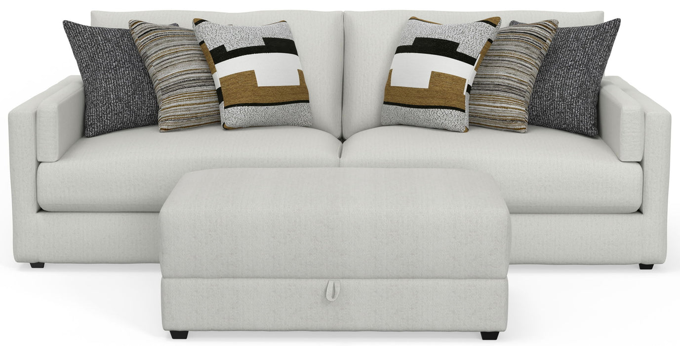 Trevor - Extra Deep Oversized Sofa With Included Storage Cocktail Ottoman – 2 Piece Living Room Sets by Jackson at Furniture Wholesale Plus , Nashville furniture store