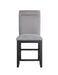Yves - Counter Chair (Set of 2) - Gray – Chair Sets by Steve Silver Furniture at Furniture Wholesale Plus , Nashville furniture store