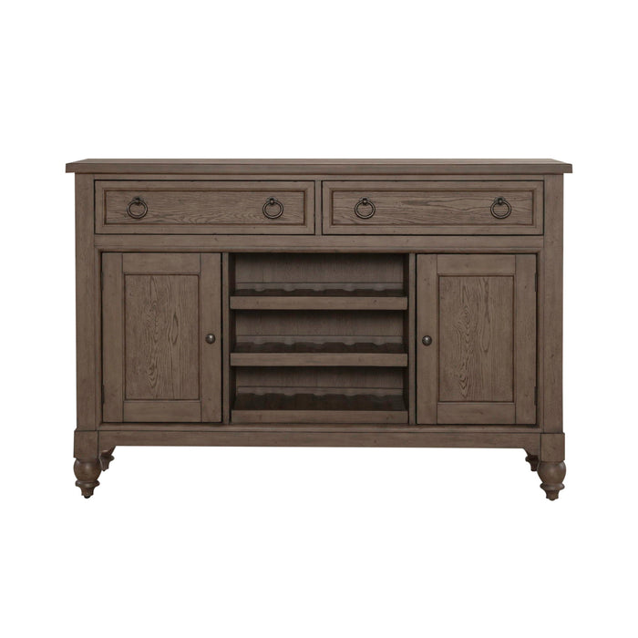 Americana Farmhouse - Buffet - Dusty Taupe – Buffets by Liberty Furniture at Furniture Wholesale Plus , Nashville furniture store
