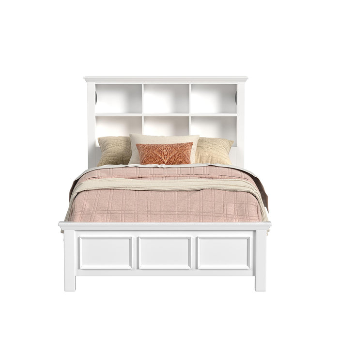 Hampton Kids - Bookcase Bed – Storage Beds by Elements International at Furniture Wholesale Plus , Nashville furniture store
