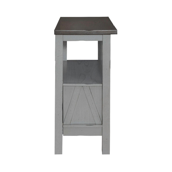Newport - Server - Smokey Gray / Carbon Gray – Servers by Liberty Furniture at Furniture Wholesale Plus , Nashville furniture store