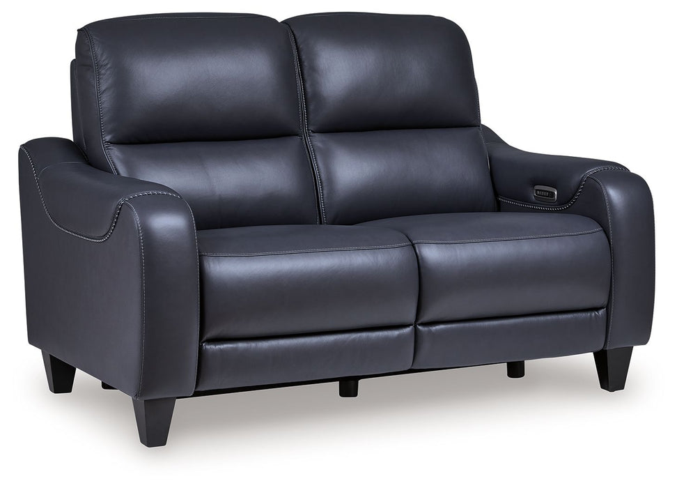 Mercomatic - Power Reclining Loveseat With Adj Headrest – Reclining Loveseats by Signature Design by Ashley® at Furniture Wholesale Plus , Nashville furniture store
