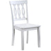 Naples - Side Chair (Set of 2) - White – Chair Sets by Steve Silver Furniture at Furniture Wholesale Plus , Nashville furniture store