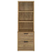 Westpark - 3-Shelf Bookcase USB And Lockable Drawer - Premium Standard Bookcases from Coaster Fine Furniture - Just $279! Shop now at Furniture Wholesale Plus  We are the best furniture store in Nashville, Hendersonville, Goodlettsville, Madison, Antioch, Mount Juliet, Lebanon, Gallatin, Springfield, Murfreesboro, Franklin, Brentwood
