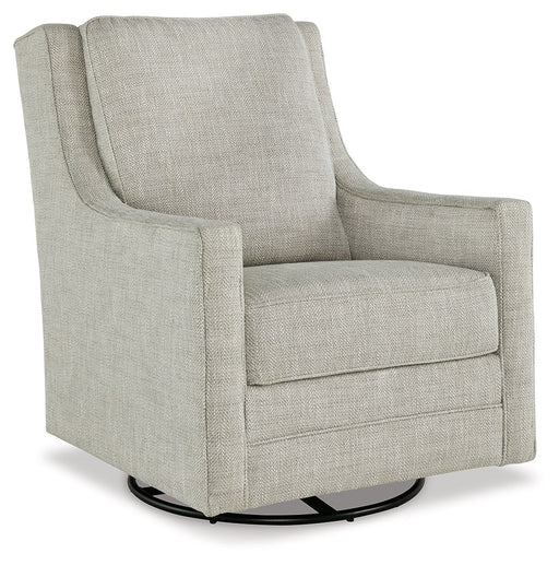 Kambria - Swivel Glider Accent Chair - Fog – Swivel Glider Chairs by Signature Design by Ashley® at Furniture Wholesale Plus , Nashville furniture store