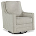 Kambria - Swivel Glider Accent Chair - Fog – Swivel Glider Chairs by Signature Design by Ashley® at Furniture Wholesale Plus , Nashville furniture store