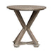 Parkland Falls - Round End Table - Weathered Taupe – End Tables by Liberty Furniture at Furniture Wholesale Plus , Nashville furniture store