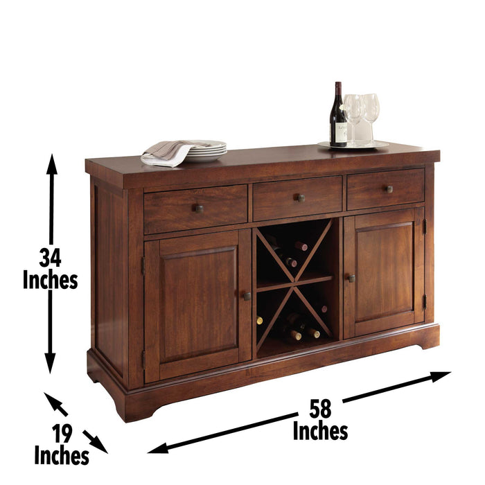 Zappa - Server - Brown – Servers by Steve Silver Furniture at Furniture Wholesale Plus , Nashville furniture store