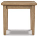 Gerianne - Square End Table - Brown – End Tables by Signature Design by Ashley® at Furniture Wholesale Plus , Nashville furniture store