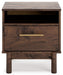 Calverson - Night Stand – Accent Nightstands by Signature Design by Ashley® at Furniture Wholesale Plus , Nashville furniture store