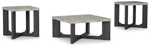 Sharstorm - Occasional Table Set (Set of 3) - Two-tone Gray – Table Sets by Signature Design by Ashley® at Furniture Wholesale Plus , Nashville furniture store