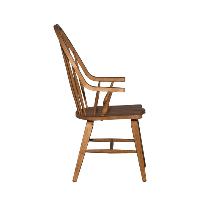 Hearthstone Ridge - Windsor Back Arm Chair – Arm Chairs by Liberty Furniture at Furniture Wholesale Plus , Nashville furniture store