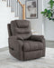 Snowfield - Power Lift Recliner - Gunmetal – Lift Chairs by Signature Design by Ashley® at Furniture Wholesale Plus , Nashville furniture store