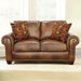 Silverado - Loveseat - Dark Brown – Stationary Loveseats by Steve Silver Furniture at Furniture Wholesale Plus , Nashville furniture store