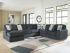Midnight-Madness - Sectional – Stationary Sectionals by Signature Design by Ashley® at Furniture Wholesale Plus , Nashville furniture store