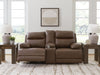 Vonryan - Power Reclining Loveseat With Console / Adj Headrest - Tobacco – Reclining Loveseats by Signature Design by Ashley® at Furniture Wholesale Plus , Nashville furniture store