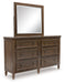 Sturlayne - Dresser And Mirror - Brown – Dresser & Mirror by Benchcraft® at Furniture Wholesale Plus , Nashville furniture store