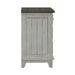 River Place - 3 Drawer Nightstand With Charging Station - Riverstone White & Tobacco – Nightstands w/ Charging Stations by Liberty Furniture at Furniture Wholesale Plus , Nashville furniture store
