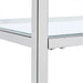 Ezra - Serving Bar Cart - Chrome – Bar Carts by Elements International at Furniture Wholesale Plus , Nashville furniture store