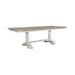 Whitney - Trestle Table - Antique Linen / Weathered Gray – Dining Tables by Liberty Furniture at Furniture Wholesale Plus , Nashville furniture store