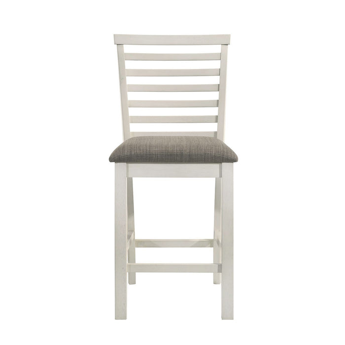 Brook Bay - Upholstered Ladder Back Counter Chair (RTA) – Counter Chairs by Liberty Furniture at Furniture Wholesale Plus , Nashville furniture store