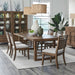 Shaker Lakes - Optional Double Pedestal Table Set – 5 Piece Dining Room Sets by Liberty Furniture at Furniture Wholesale Plus , Nashville furniture store