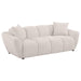 Destino - Chenille Splayed Arm Sofa Set – Stationary Sofas & Loveseats by Coaster Fine Furniture at Furniture Wholesale Plus , Nashville furniture store
