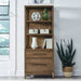 Shaker Lakes - Lateral File Bookcase - Harvest Brown – Standard Bookcases by Liberty Furniture at Furniture Wholesale Plus , Nashville furniture store