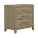 Brentwood - 3 Drawer Nightstand With Charging Station - Sandstone – Nightstands w/ Charging Stations by Liberty Furniture at Furniture Wholesale Plus , Nashville furniture store
