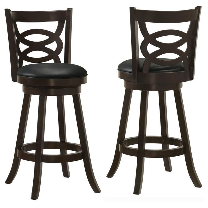Calecita - Wood Swivel Counter Stool (Set of 2) - Premium Stool Sets from CoasterEssence - Just $309! Shop now at Furniture Wholesale Plus  We are the best furniture store in Nashville, Hendersonville, Goodlettsville, Madison, Antioch, Mount Juliet, Lebanon, Gallatin, Springfield, Murfreesboro, Franklin, Brentwood