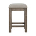 Bartlett Field - Upholstered Console Stool - Dusty Taupe – Counter Height (24"-27") by Liberty Furniture at Furniture Wholesale Plus , Nashville furniture store