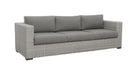 Blakley - Outdoor Sofa With Half Round Wicker - Gray - Premium Sofas from Steve Silver Furniture - Just $2329! Shop now at Furniture Wholesale Plus  We are the best furniture store in Nashville, Hendersonville, Goodlettsville, Madison, Antioch, Mount Juliet, Lebanon, Gallatin, Springfield, Murfreesboro, Franklin, Brentwood