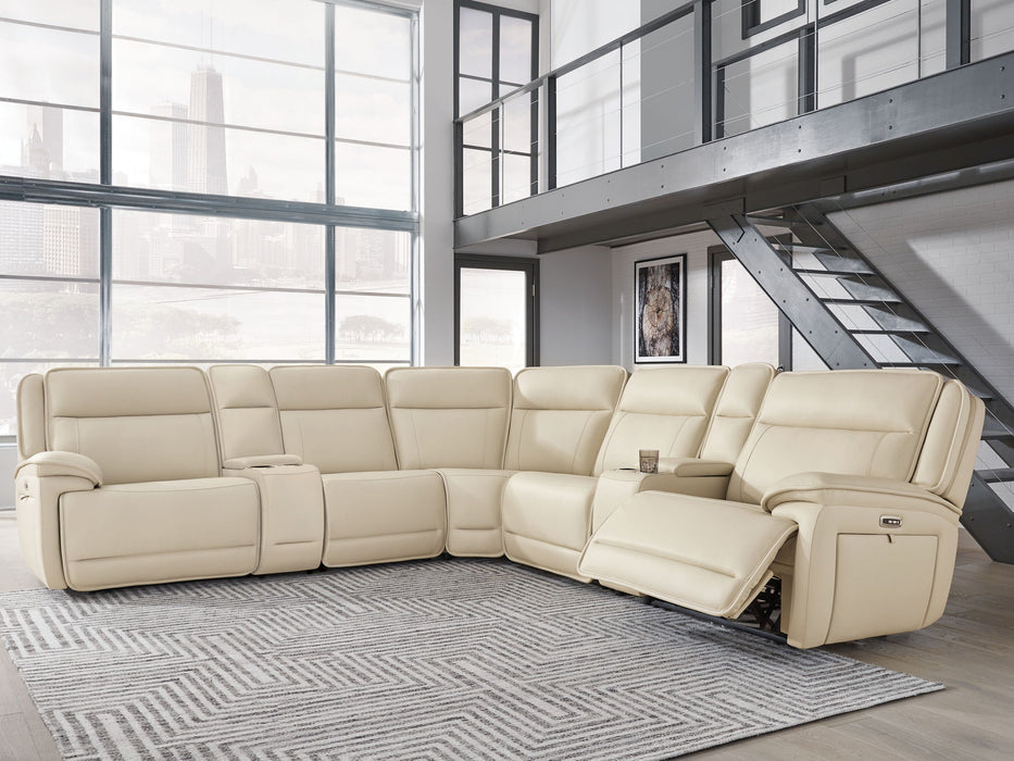 Double Deal - Reclining Sectional – Reclining Sectionals by Signature Design by Ashley® at Furniture Wholesale Plus , Nashville furniture store