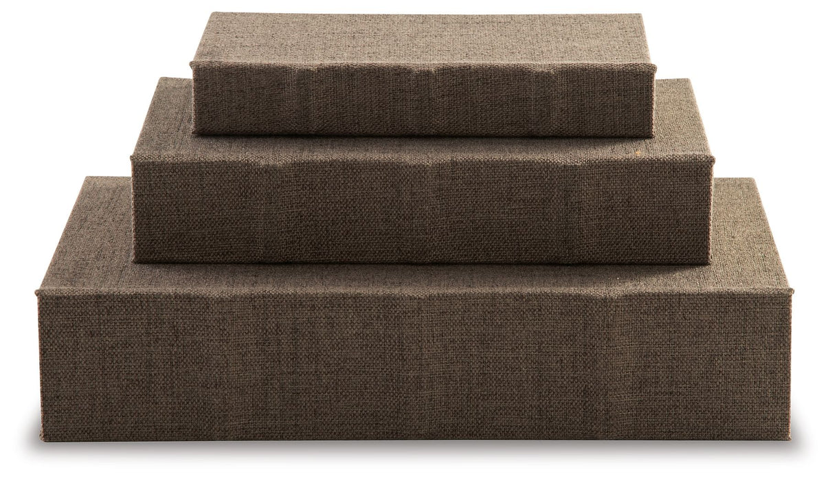 Jolina - Box Set – Baskets & Boxes by Signature Design by Ashley® at Furniture Wholesale Plus , Nashville furniture store