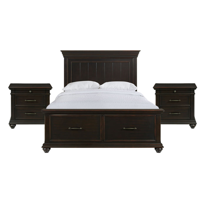 Slater - Platform Storage Bedroom Set – 3 Piece Bedroom Sets by Elements International at Furniture Wholesale Plus , Nashville furniture store