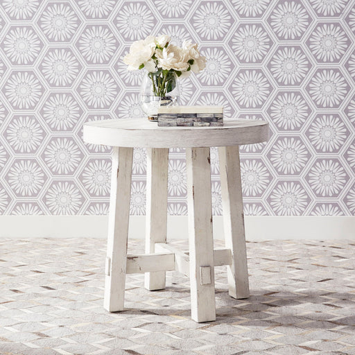 Modern Farmhouse - Splay Leg Round End Table – End Tables by Liberty Furniture at Furniture Wholesale Plus , Nashville furniture store