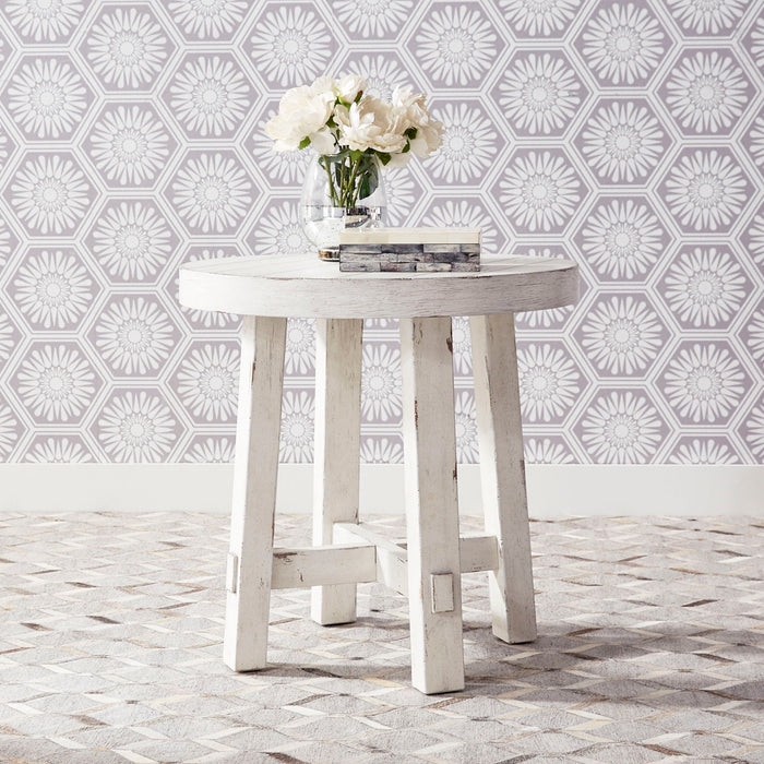 Modern Farmhouse - Splay Leg Round End Table – End Tables by Liberty Furniture at Furniture Wholesale Plus , Nashville furniture store