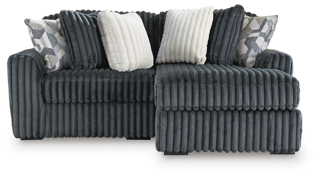 Midnight-Madness - Sectional – Stationary Sectionals by Signature Design by Ashley® at Furniture Wholesale Plus , Nashville furniture store